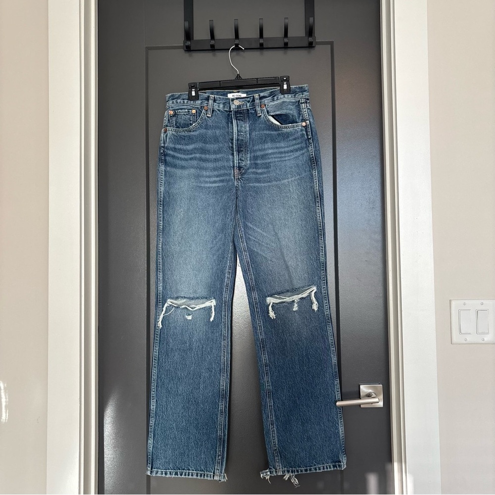NWT Re/Done 90s High Rise Loose Jeans